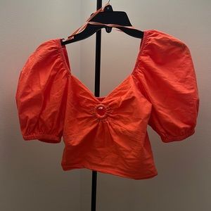 Coral Summer Top